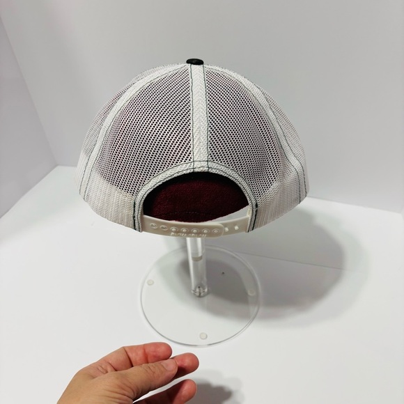 Camo Green and White Cap - Picture 2 of 3